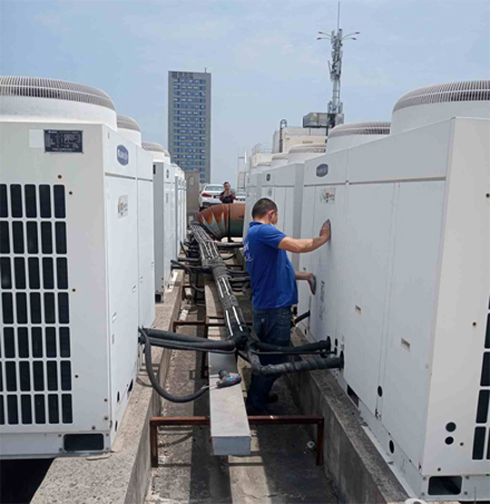 莲湖中央空调制热和不制冷系统维修方法